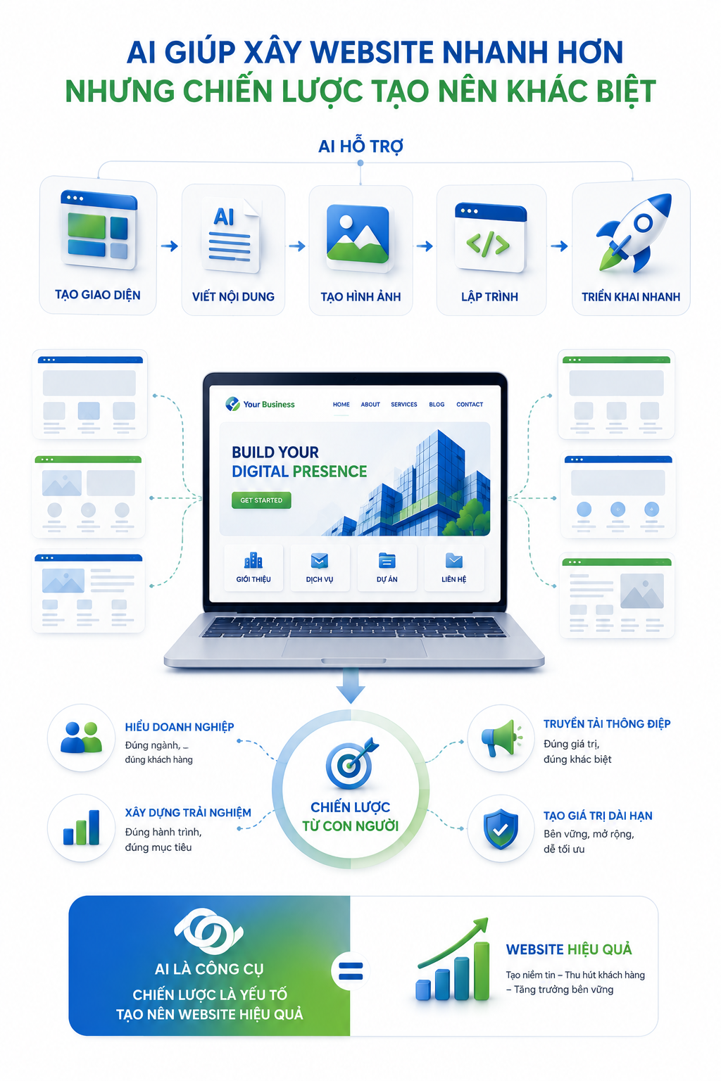 Website trong thời đại AI đang thay đổi như thế nào?