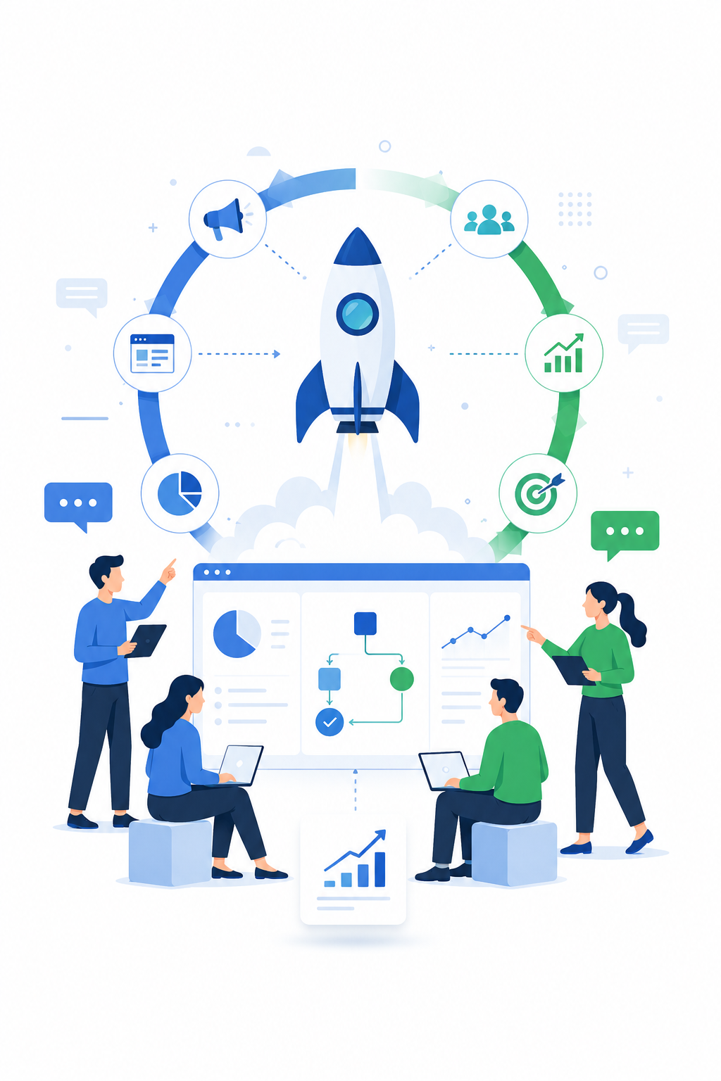 Không phải growth hacking. Mà là go-to-market coordination.