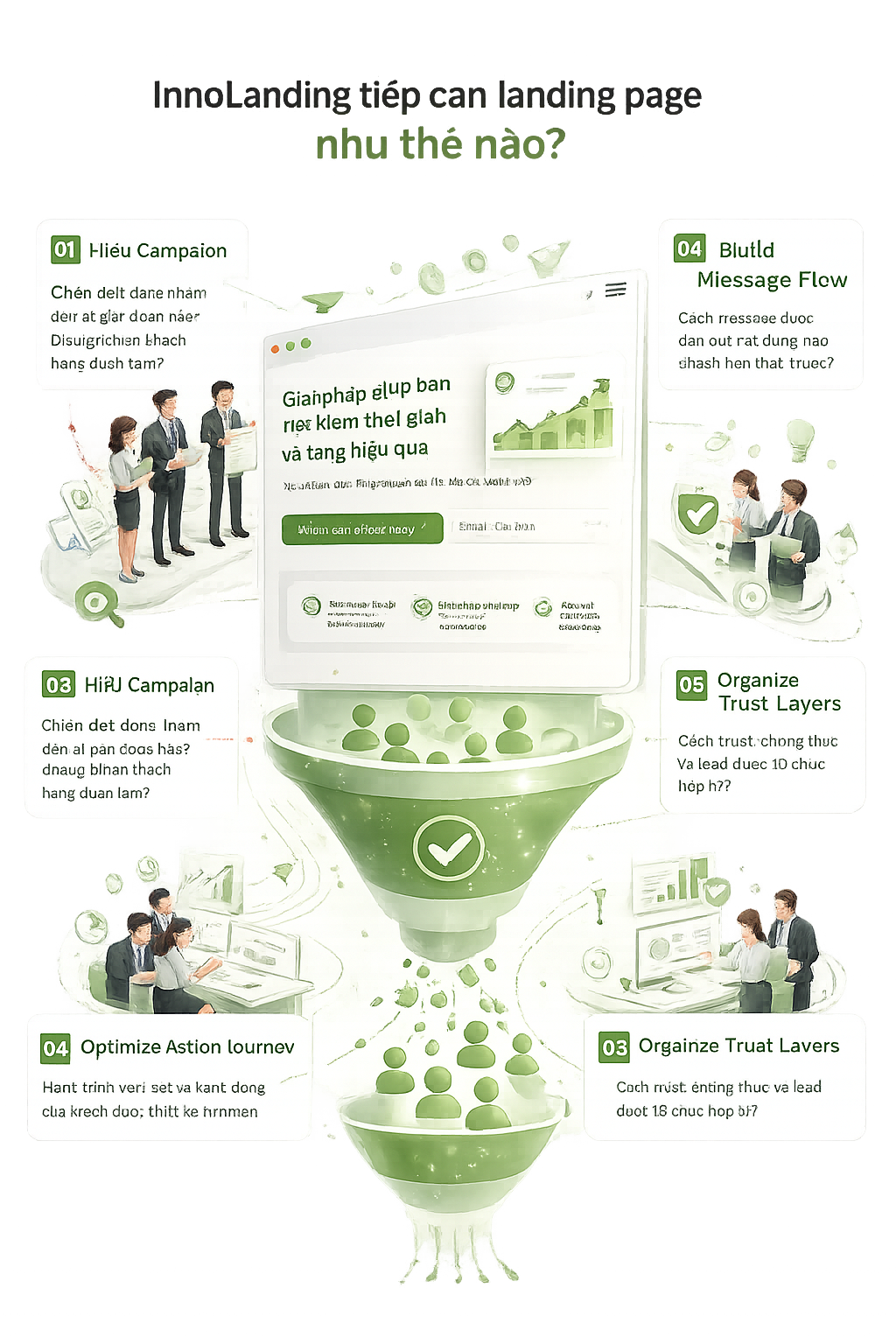 InnoLanding tiếp cận landing page như thế nào?