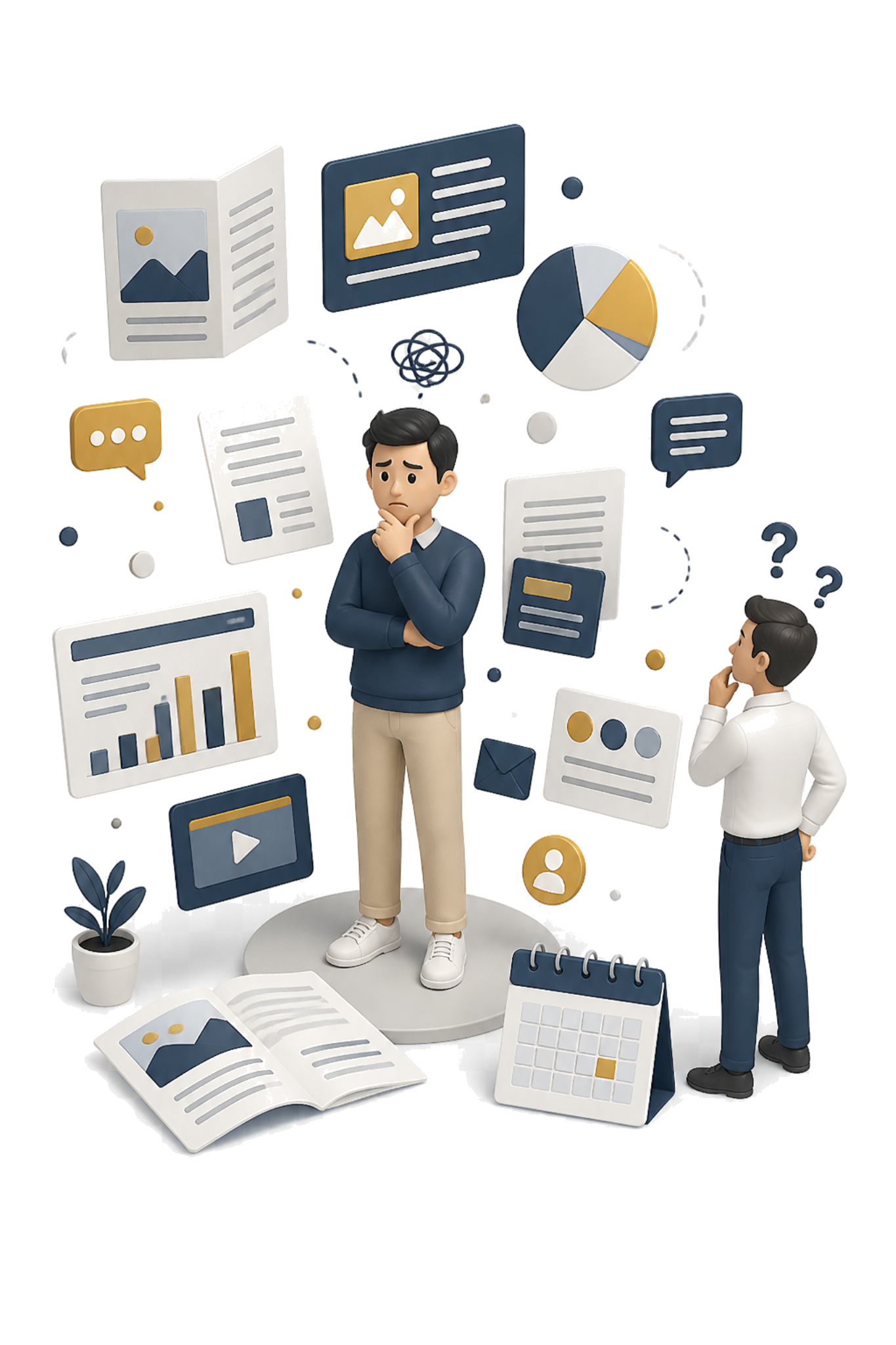 Vì sao nhiều tài liệu marketing không tạo ra khách hàng