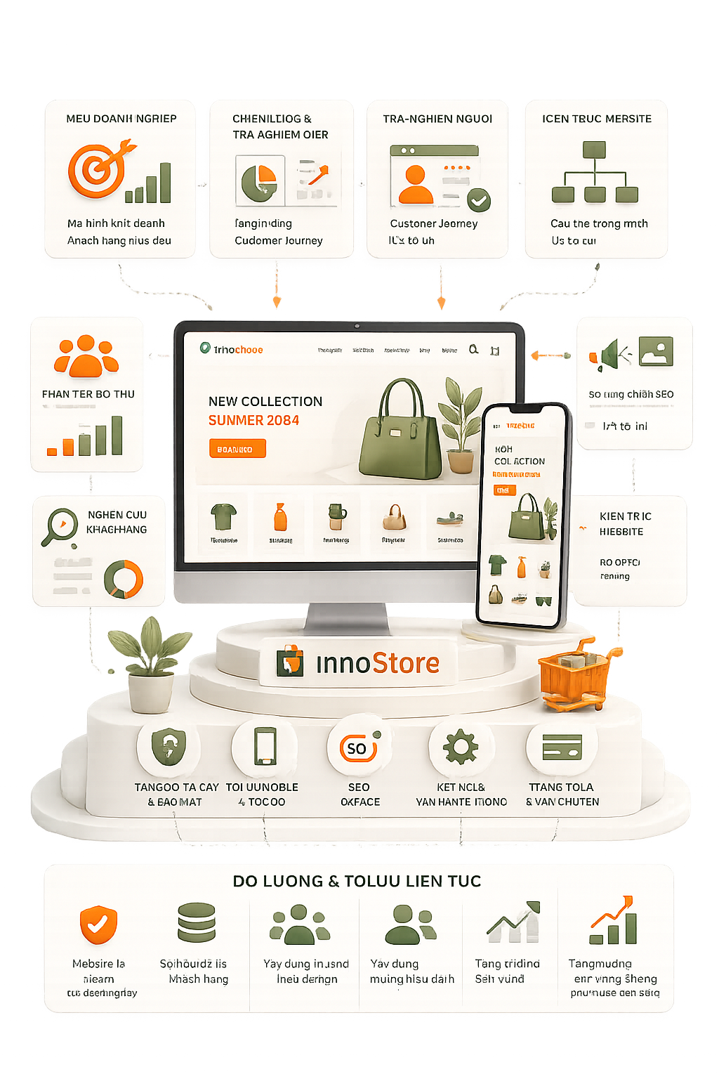 InnoStore tiếp cận website e-commerce như thế nào?