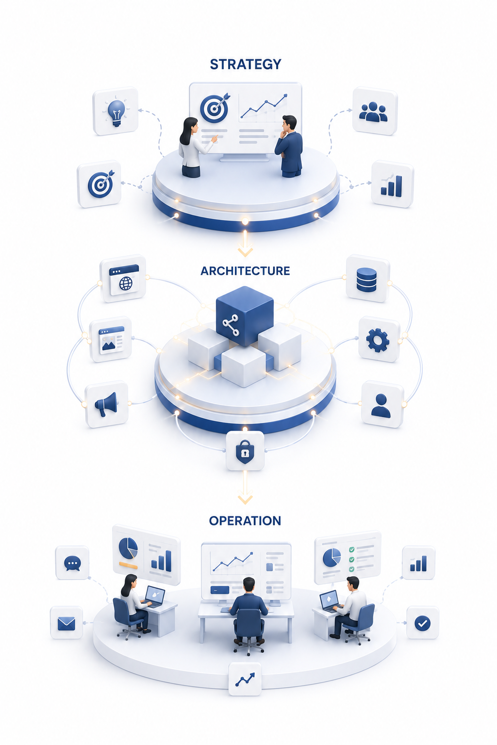 Từ chiến lược đến vận hành: InnoDigital hoạt động như thế nào?