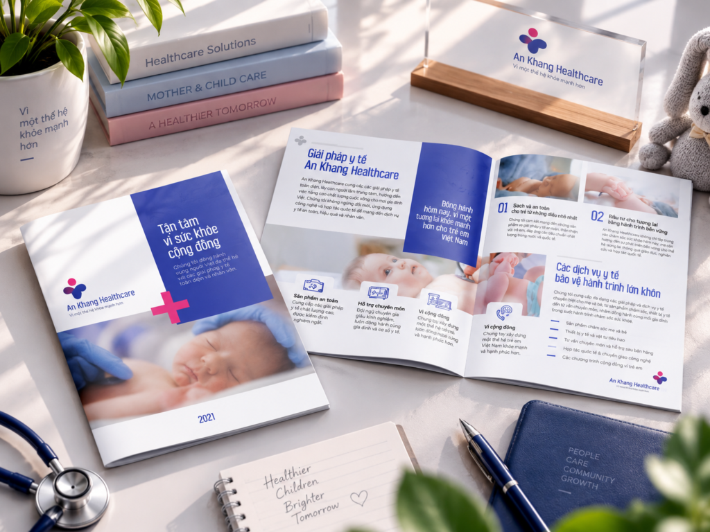 An Khang Healthcare | Thiết kế Company Profile