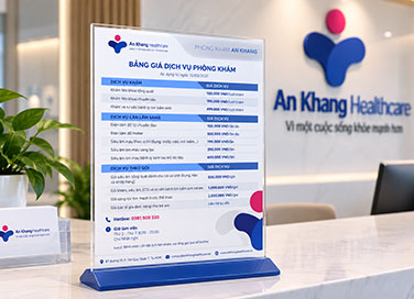 Thiết kế thông tin tại điểm tiếp xúc – An Khang Healthcare